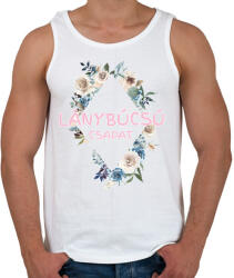 printfashion Lánybúcsú csapat - Férfi atléta - Fehér (5320165)