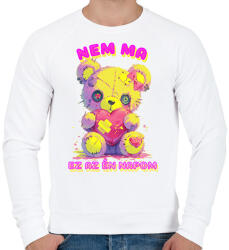 printfashion Nem Ma - Férfi pulóver - Fehér (15658286)