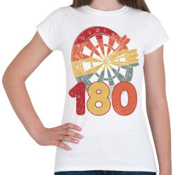 printfashion Darts - Női póló - Fehér (13994780)