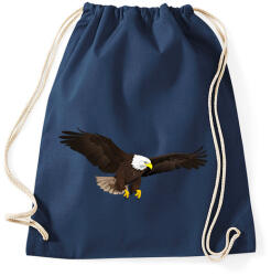 printfashion Repülő sas - Sportzsák, Tornazsák - Sötétkék (15274092)