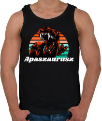 printfashion Apaszaurusz - Férfi atléta - Fekete (9964831)