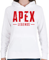 printfashion Apex Legends - Női kapucnis pulóver - Fehér (1204854)