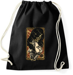 printfashion A tűz rejtett arca - Sportzsák, Tornazsák - Fekete (49552)