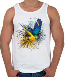 printfashion colorfullparot - Férfi atléta - Fehér (1839831)