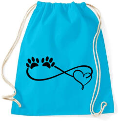 printfashion Kutya imádat - Sportzsák, Tornazsák - Surf blue (942564)