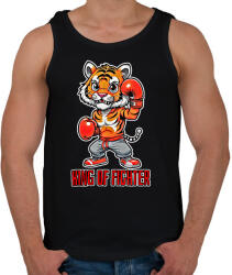 printfashion King of Fighter - Férfi atléta - Fekete (15645414)