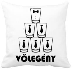 printfashion Vőlegény - Párnahuzat, Díszpárnahuzat - Fehér (13156074)