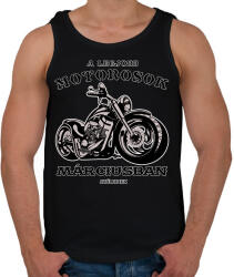 printfashion a legjobb motorosok - Férfi atléta - Fekete (6025593)