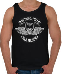 printfashion Motoros Apuka - Férfi atléta - Fekete (2602218)