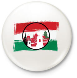 printfashion png_20230309_230938_0000 - Kitűző, hűtőmágnes - Fehér (12951650)