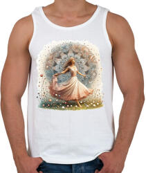 printfashion Zen lány - Férfi atléta - Fehér (15883993)