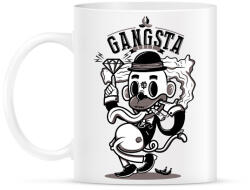 printfashion Gangsta Sh*t - Bögre - Fehér (2058255)