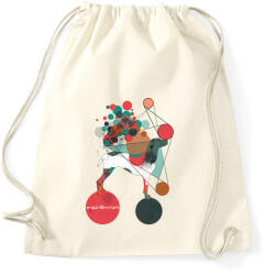 printfashion Egyensúlyban - Sportzsák, Tornazsák - Natúr (45755)