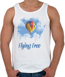 printfashion flying free - Férfi atléta - Fehér (1303529)