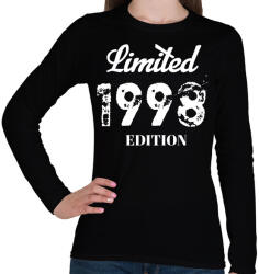 printfashion 1998 - Női hosszú ujjú póló - Fekete (4559785)