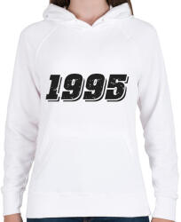 printfashion 1995 - Női kapucnis pulóver - Fehér (6182835)