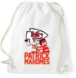 printfashion Patrick Mahomes - Sportzsák, Tornazsák - Fehér (16405207)