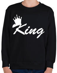 printfashion king - Gyerek pulóver - Fekete (12238568)