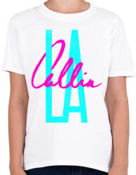 printfashion La callin - Gyerek póló - Fehér (225925)