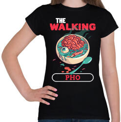 printfashion THE WALKING PHOE - Női póló - Fekete (11522755)