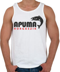 printfashion aPUMA horgászik - Férfi atléta - Fehér (6281022)