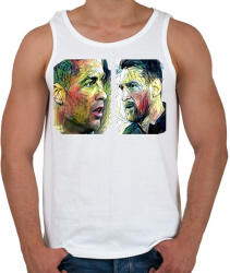 printfashion Ronaldo, Messi - Férfi atléta - Fehér (14843926)