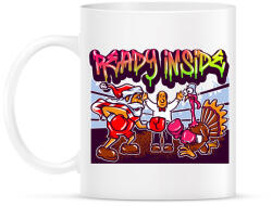 printfashion Graffiti - Karácsony - Bögre - Fehér (4963293)