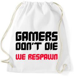 printfashion Gamer - Sportzsák, Tornazsák - Fehér (11400670)