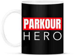 printfashion PARKOUR HERO - Bögre - Fekete (10992541)