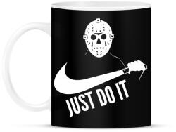 printfashion Just do it halloween 1 white - Bögre - Fekete (1790160)