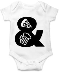 printfashion Pizza & Sör - Baba Body - Fehér (9405643)