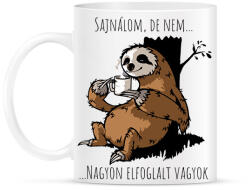 printfashion Nagyon elfoglalt - Bögre - Fehér (1482323)