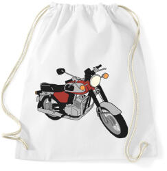 printfashion Jawa 350 - Sportzsák, Tornazsák - Fehér (5099505)