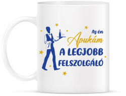 printfashion Az én apukám - Felszolgáló - Bögre - Fehér (9431508)