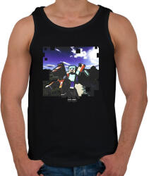 printfashion minecraft ló (képregény stílus) - Férfi atléta - Fekete (14646244)
