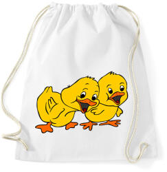 printfashion Húsvéti kiskacsák - Sportzsák, Tornazsák - Fehér (13173449)