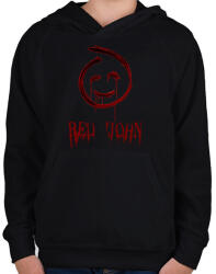 printfashion red john - Gyerek kapucnis pulóver - Fekete (2991460)