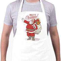 printfashion Mikulás - Kötény - Fehér (14620886)