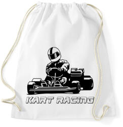 printfashion Kart racing - Sportzsák, Tornazsák - Fehér (11424954)