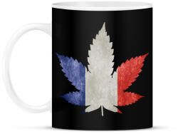 printfashion france ganja - Bögre - Fekete (1508877)