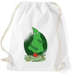 printfashion Pucér karácsonyfa - Sportzsák, Tornazsák - Fehér (10147755)