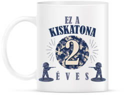 printfashion Kiskatona - Évszámmal - Bögre - Fehér (7701441)