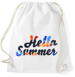 printfashion Hello Summer / Hello Nyár - Sportzsák, Tornazsák - Fehér (5069003)