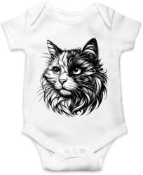 printfashion Cica - Baba Body - Fehér (15353983)