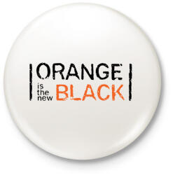 printfashion Orange is the new Black - Kitűző, hűtőmágnes - Fehér (3088567)