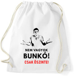 printfashion nem vagyok bunkó! - Sportzsák, Tornazsák - Fehér (2004267)