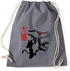 printfashion GOKU - Sportzsák, Tornazsák - Grafitszürke (517431)