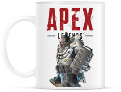 printfashion Apex Gibraltár - Bögre - Fehér (2432613)