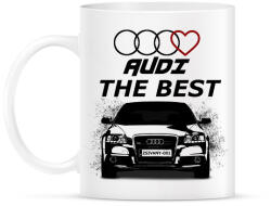 printfashion AUDI THE BEST - Bögre - Fehér (2187578)