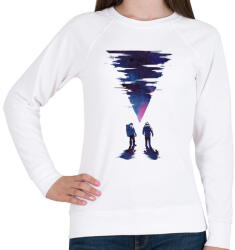 printfashion The thing final - Női pulóver - Fehér (237846)